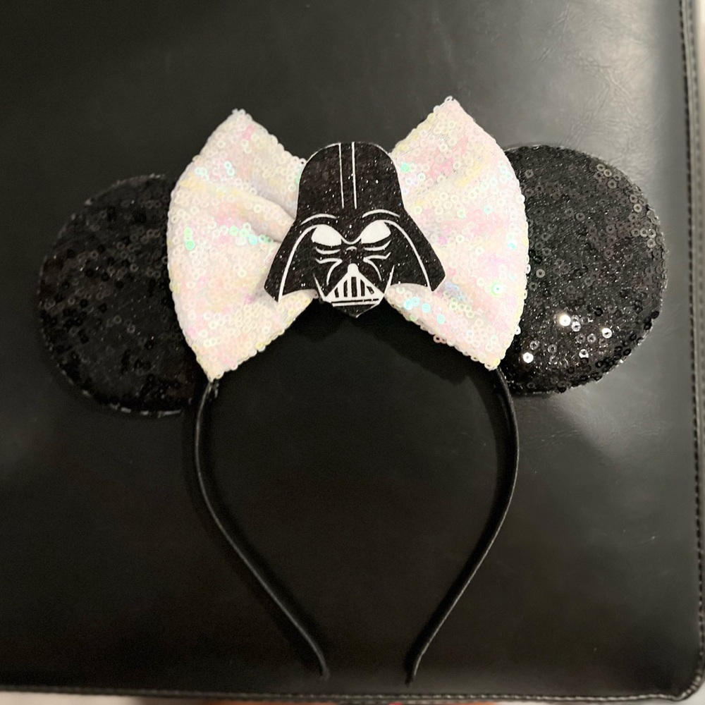 Sequin death Vader ears